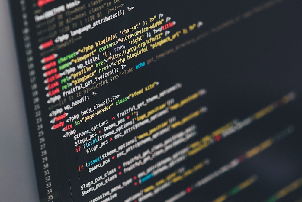 Coding Stock Image